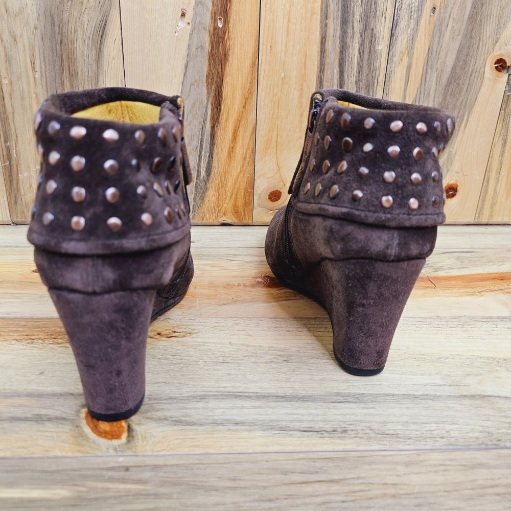 Bussola for Anthropologie Enna Studded Bootie - Picture 6 of 9